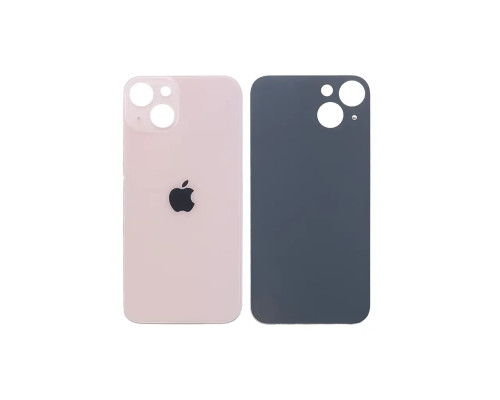 Задня кришка корпусу Apple iPhone 13 Pink, великий виріз під камеру