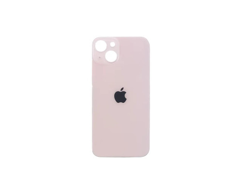 Задня кришка корпусу Apple iPhone 13 Pink, великий виріз під камеру