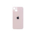 Задня кришка корпусу Apple iPhone 13 Pink, великий виріз під камеру