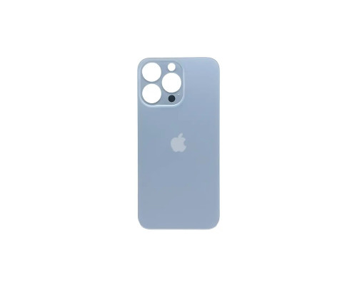 Задня кришка корпусу Apple iPhone 13 Pro Blue, великий виріз під камеру