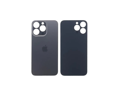 Задня кришка корпусу Apple iPhone 13 Pro Black, великий виріз під камеру