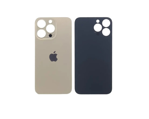 Задня кришка корпусу Apple iPhone 13 Pro Gold, великий виріз під камеру