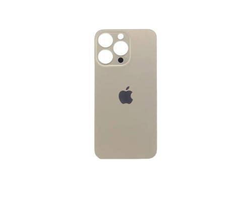 Задня кришка корпусу Apple iPhone 13 Pro Gold, великий виріз під камеру