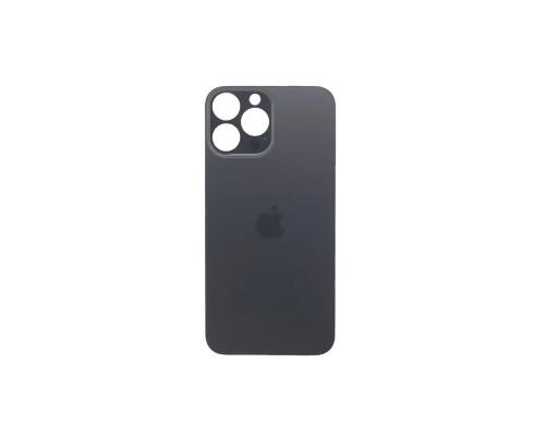 Задня кришка корпусу Apple iPhone 13 Pro Max Black, великий виріз під камеру