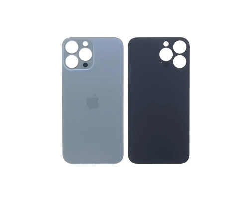 Задня кришка корпусу Apple iPhone 13 Pro Max Blue, великий виріз під камеру