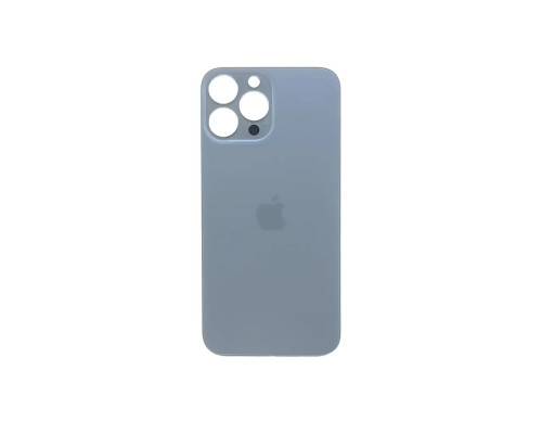 Задня кришка корпусу Apple iPhone 13 Pro Max Blue, великий виріз під камеру
