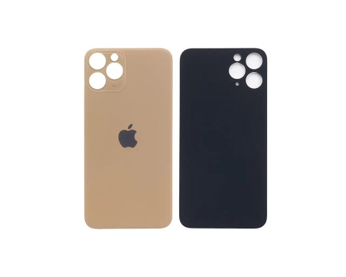 Задня кришка корпусу Apple iPhone 14 Pro Gold, великий виріз під камеру