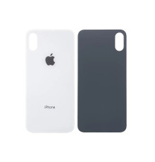 Задня кришка корпусу Apple iPhone XS White, великий виріз під камеру