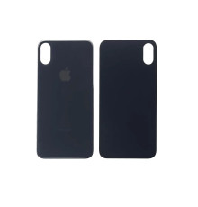 Задня кришка корпусу Apple iPhone XS Black, великий виріз під камеру