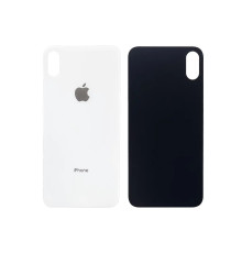 Задня кришка корпусу Apple iPhone XS Max White, великий виріз під камеру