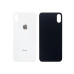 Задня кришка корпусу Apple iPhone XS Max White, великий виріз під камеру