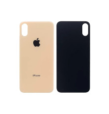 Задня кришка корпусу Apple iPhone XS Max Gold, великий виріз під камеру