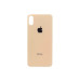 Задня кришка корпусу Apple iPhone XS Max Gold, великий виріз під камеру