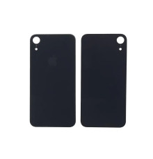 Задня кришка корпусу Apple iPhone XR Black, великий виріз під камеру