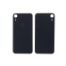 Задня кришка корпусу Apple iPhone XR Black, великий виріз під камеру