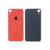Задня кришка корпусу Apple iPhone XR Coral, великий виріз під камеру