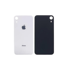 Задня кришка корпусу Apple iPhone XR White, великий виріз під камеру