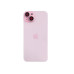 Задня кришка корпусу Apple iPhone 15 Pink, звичайний виріз в зборі зі склом камери