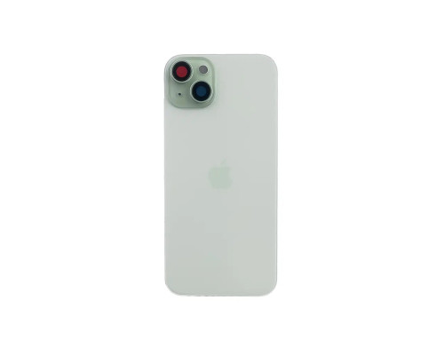 Задня кришка корпусу Apple iPhone 15 Plus Green, звичайний виріз в зборі зі склом камери