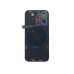 Задня кришка корпусу Apple iPhone 15 Pro Black Titanium, звичайний виріз в зборі зі склом камери Flex