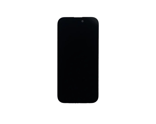 Задня кришка корпусу Apple iPhone 15 Pro Black Titanium, звичайний виріз в зборі зі склом камери Flex