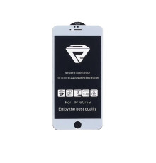 Захисне скло 10D Full Glue Protect для Apple iPhone 6/6S White