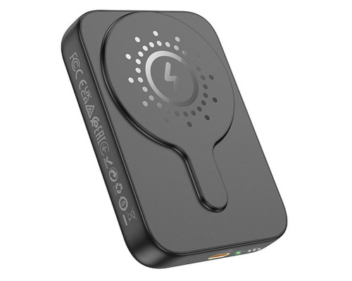 Зовнішній акумулятор Hoco J117 5000mAh 15W/PD20W/QC3.0 Black