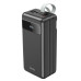 Зовнішній акумулятор Hoco J86B 60000mAh 22.5W/PD20W/QC3.0 Black