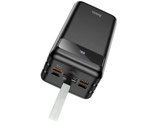 Зовнішній акумулятор Hoco J86B 60000mAh 22.5W/PD20W/QC3.0 Black