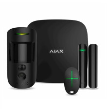 Комплект охоронної сигналізації Ajax StarterKit Cam Black