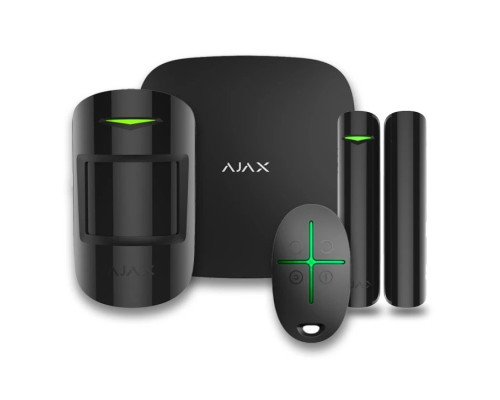 Комплект сигналізації Ajax StarterKit Plus Black