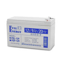 Акумулятор гелевий для ДБЖ Full Energy FEL-129, 12В, 9 А/год